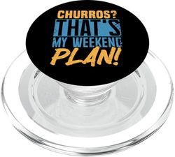 Divertido Churros Amante Churro Postre Comida Mexicana PopSockets PopGrip para MagSafe