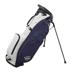 Wilson Staff Exo Lite Stand Bag - Classic Blue/White