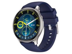 Trevi T-FIT 235 A Smartwatch con Display 1.43" AMOLED, Orologio Smart con Funzione Chiamata Wireless, Controllo Allenamento Fisico e Stato Benessere, Monitoraggio del Sonno, IP67, Silver