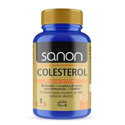 SANON colesterol 30 cápsulas de 515 mg