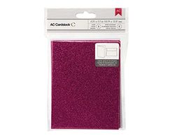 American Crafts Set 8 Cartes avec enveloppes Glitterred Cards Taffy 10,79x13,97cm.
