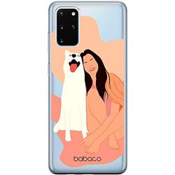 ERT GROUP mobiltelefonfodral för Samsung S20 PLUS / S11 originalt och officiellt licensierat Babaco mönster Dogs 005 optimalt anpassad till formen på mobiltelefonen, gedeeltelijk transparant