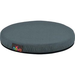 Nova Swivel Seat Cushion for Car or Chair, 360 Degree Pivot Disc for Easy Transfer, 2” Thick Cushion with Removable Cover