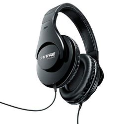 Shure SRH240A gesloten koptelefoon, ruisonderdrukking, krachtige bas en gedetailleerde hoge tonen - Zwart