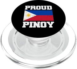 Pinoy Pride Filipino Filipina Bandera Diseño Filipino PopSockets PopGrip para MagSafe