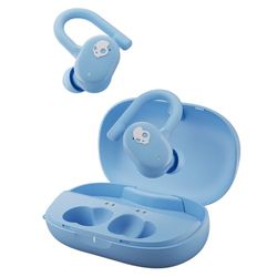 Skullcandy Push Play Active In-Ear Wireless Earbuds, 34 Hr Battery, Stay-Aware Mode, Microphone, Works with iPhone Android and Bluetooth Devices - Preppy Summer