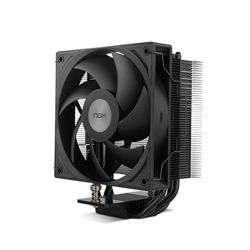 NOX XTREME PRODUCTS HUMMER R-400 Black - Disipador CPU por Aire, Ventilador 120mm PWM, TDP 235W, 4 Heatpipes, Compatible Intel/AMD, Silencioso y Eficiente, Negro
