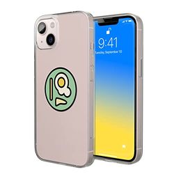 Bonateks, Digitalt tryckt skal kompatibelt med iPhone 14, mobilskal, skyddsskal, stötsäkert, silikon, flexibelt, transparent mobilskal