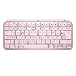 Logitech - Input Devices MX Keys Mini WRLS ILLUMIN.KEYB Rosa - ESP - MEDITER (920-010813)