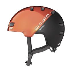 ABUS SKURB ACE, Unisex - cykelhjälm för vuxna, orange (guldfisk orange), M (55-59 cm)