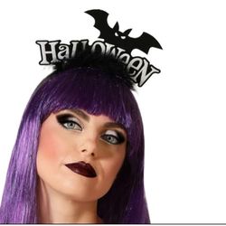 BigBuy Carnival Cerchietto Bianco Halloween