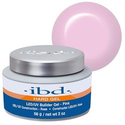 IBD Hard Led/UV Builder Gel, Pink, 2 oz