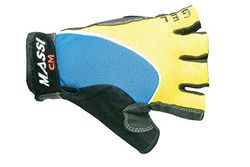 Massi - Guante Pro-Gel Negro/Amarillo T. M