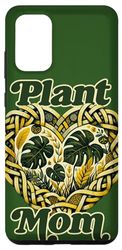 Coque pour Galaxy S20+ Plant Mom plantes vertes art plante d'intérieur pouce vert