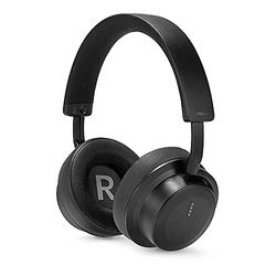 LINDY 73203 LH900XW Draadloze hoofdtelefoon met actieve ruisonderdrukking, zwart op het oor