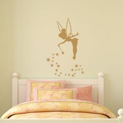 Ambiance Stickers Sticker Fee, 70 x 55 cm, goudkleurig