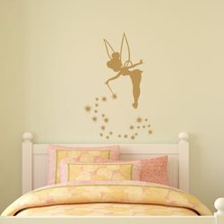 Ambiance klistermärken fe bedårande - 70 x 55 cm - guld fairy-tink2-70X55cm-guld