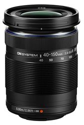 OM SYSTEM M.Zuiko Digital ED 40-150mm f/4-5.6 R Lente para Micro Cuatro Tercios, Negro