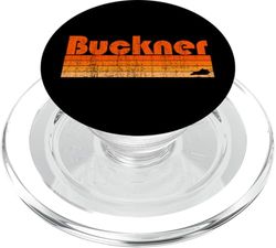 Buckner, estilo retro de los años 80 de Kentucky PopSockets PopGrip para MagSafe