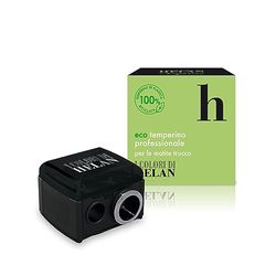 Helan, I Färger av Helan - Pennvässare med tank och avtagbar bärbar adapter 100% återvunnen, pennvässare med tank och spets, pennvässare ögon och läppar 3 diametrar smink och smink
