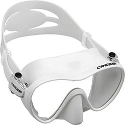 Cressi F1 Óculos de mergulho sem moldura., None