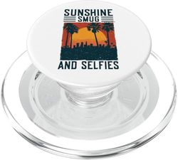 Selfies de sol en California para niños y niñas PopSockets PopGrip para MagSafe