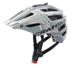 Cratoni AllTrack Casque Mixte-Adulte, Caoutchouc Gris, S/M (54-58 cm)