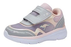 KangaROOS K-IQ Stuke V, Scarpe da Ginnastica Bambina, Vapor Grey Frost Pink, 24 EU