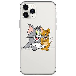 ERT GROUP Coque de téléphone Portable pour Apple Iphone 11 Pro Max Original et sous Licence Officielle Tom and Jerry Motif 005 Parfaitement adapté à la Forme du téléphone Portable, partiel imprimé