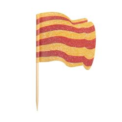 Garcia de pou Petits Drapeaux Catalunya 4X2,5X6,5 Cm Assorti Bois - 14400 unités