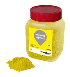 Weber Weberad Pigment 400 g Concrete Powder, Yellow