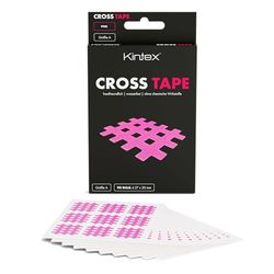 Kintex Taśma krzyżowa, ABC, 3 kolory i 3 rozmiary, plastry do akupunktury, taśma siatkowa, taśma kinezjologiczna, taśma crosstapes, A (27 mm x 20 mm)
