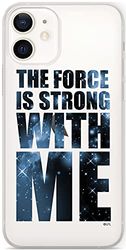 ERT GROUP Original och officiellt licensierad Star Wars smartphone-fodral för iPhone 12 Mini, optimal smartphono-form, stötsäker