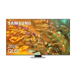 SAMSUNG TV QLED 4K 2024 55Q80D Smart TV de 55" con Imagen y Sonido mejorados, Mayor Control del Color con Full Array, el Mejor Smart TV y Escucha Todos los Altavoces con Q-Symphony