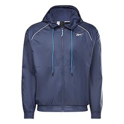 Reebok Heren OW Fleece gevoerde jas, Vector Navy, L