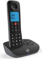 BT Essential Cordless Landline House Phone, Nuisance Call Blocker, Call Block button, Answer Machine, Single Handset Pack