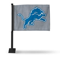 Rico Industries NFL Car Flag including Pole, Detroit Lions