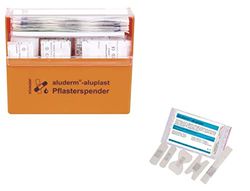 Distributeur de pansements rempli