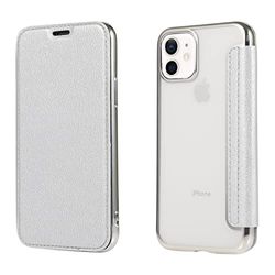 Telefoonhoes voor iPhone 12 hoes, iPhone 12 hoes, lederen portemonnee, klaphoes, beschermhoes, cover, compatibel met iPhone 12 (wit)