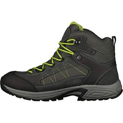 McKINLEY Trekkingstiefel Denali Mid AQX II, Zapatos de High Rise Senderismo Hombre, Gris (Grey Dark/Green LIM 000), 43.5 EU