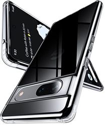 DASFOND Krystalicznie przezroczyste etui zaprojektowane dla Google Pixel 7A, [nie żółknie] 600 cm, klasa wojskowa, odporna na wstrząsy obudowa ochronna, miękki silikon, smukłe etui na telefon