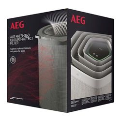 AEG Filtro antiolores, gases para purificador de Aire AX91-604, neutraliza hasta 99,9% , vida útil 2 años