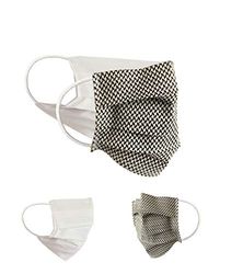 Community Masks 2-pack set unisex makeshift mask reversible mouth protection mask mouth and nose protection reversible mask with print cotton BCI washable