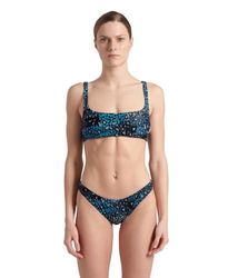 Arena Maillot de Bain 2 pièces Bralette Water Print pour Femmes