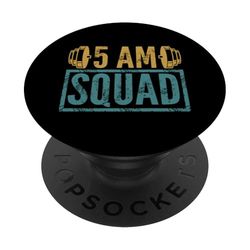 5 a.m.: Gym Squad PopSockets PopGrip Adhesivo