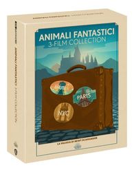 ANIMALI FANTASTICI 1-3 TRAVEL ART EDITION (4K Ultra HD + Blu-Ray)