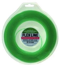 Flexline Fil débroussailleuse, rond, 15 m, diamètre 3 mm