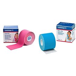 BSN Medical LEUKOTAPE K Rose 5 cm x 5 m & Leukotape K 5 cmx5mt Media Azz