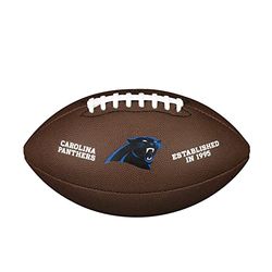 Wilson NFL Team Logo, Ball Unisex-Adult, Brown, Official