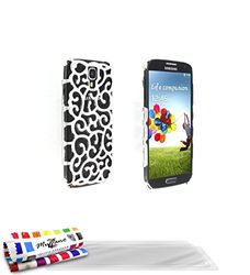 Muzzano F261468 - Skal för Samsung Galaxy S4, innehåller 3 skärmskydd, silverfärg
